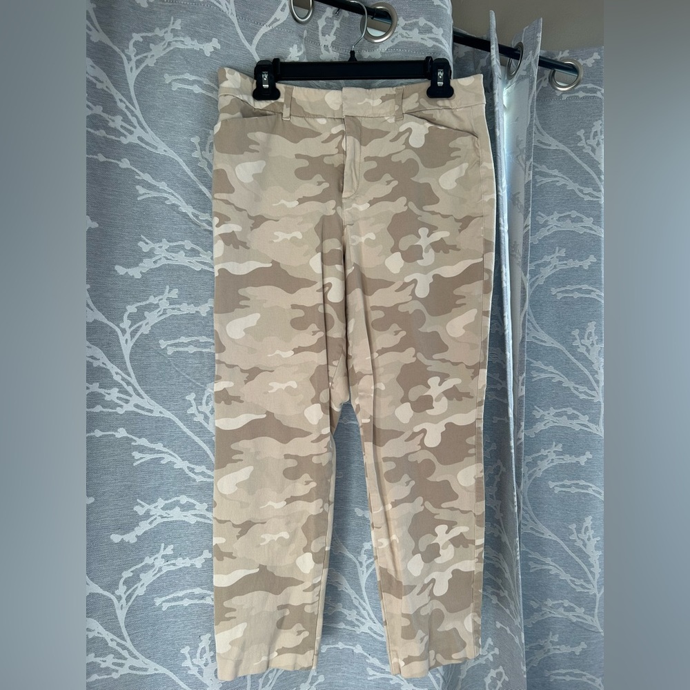 Camo Pixie ankle pants